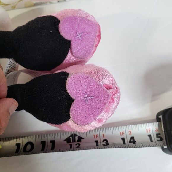 Disney Singing Talking Minnie Mouse Plush Doll 13" Soft Stuffed Toy Pink TieDye - Picture 7 of 9